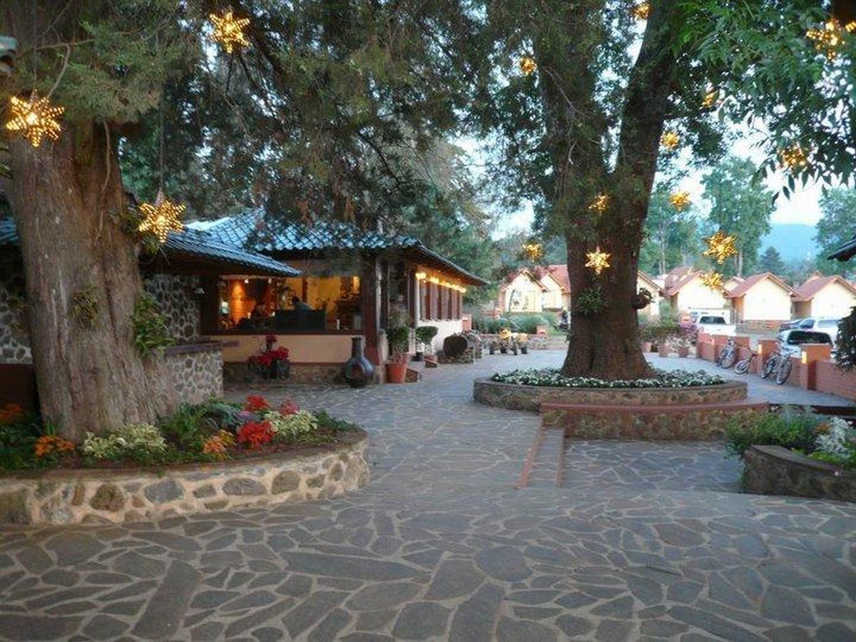 Cabanas Sierra Mazamitla Buitenkant foto